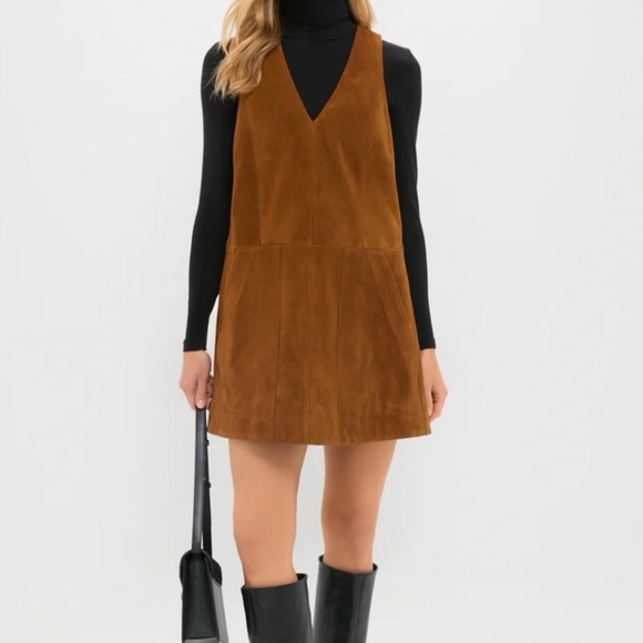 twik Dresses & Skirts - Twik Faux Suede Tunic/ Dress